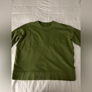Green Lululemon sweatshirt
